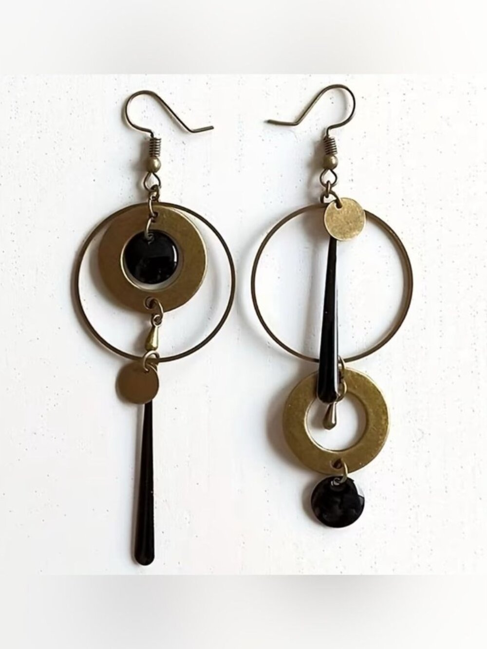 GeometricDrop Earrings 2640